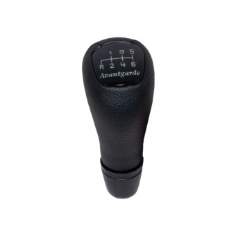 Vites Topuzu W202 W203 W210 -6 İleri- Man.Şanz; Siyah Suni Deri -AVANTGARDE-